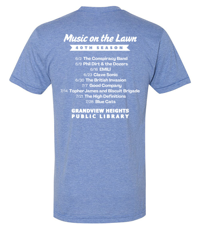 GHPL Music on the Lawn T-shirt