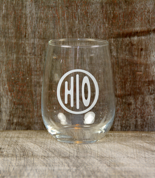 Wine Glass - Ohio