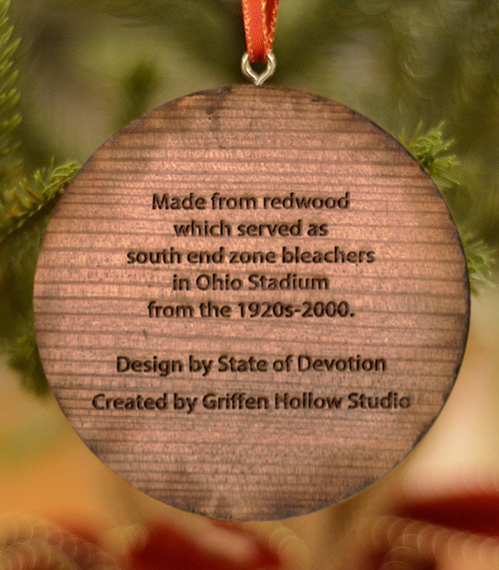 Buckeye Ornament