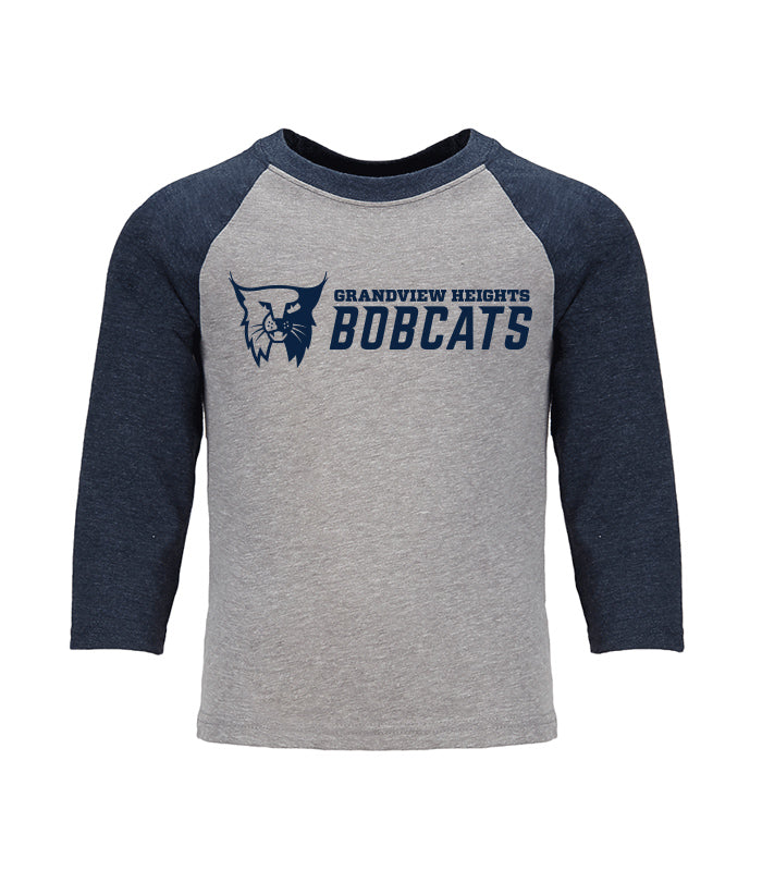 GV Bobcats 3/4 Raglan T-shirt