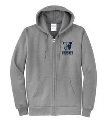 GV Bobcats Zip Hoodie
