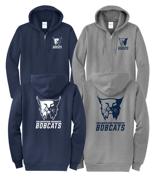 GV Bobcats Zip Hoodie