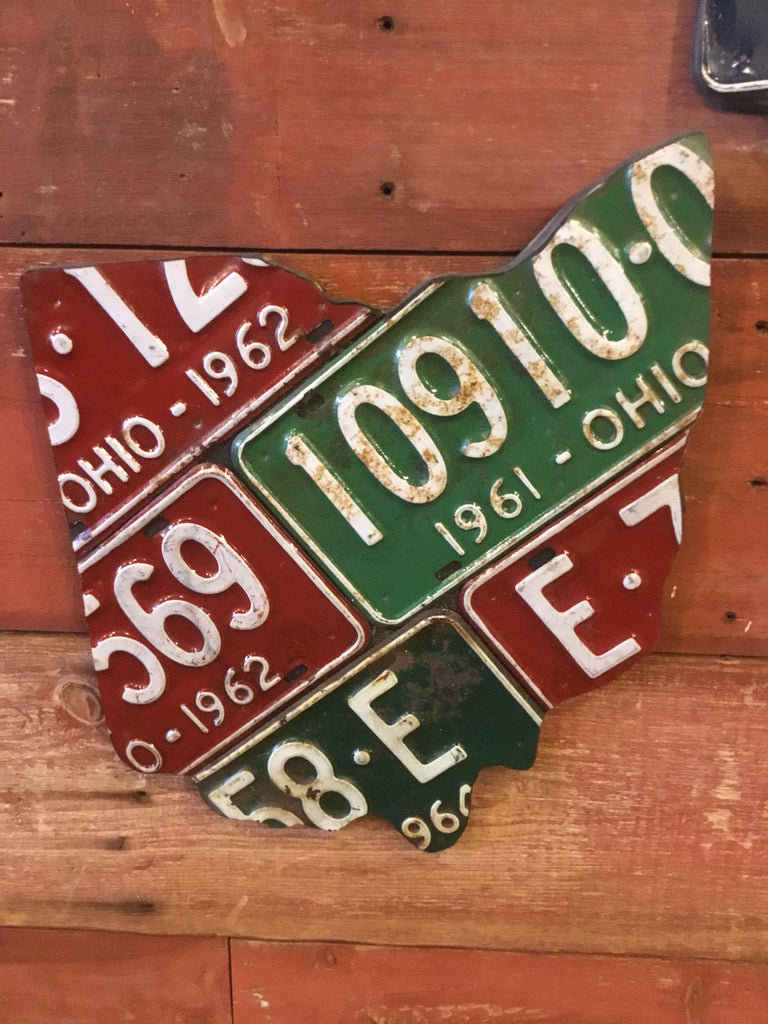 License Plate Wall Plaque Small