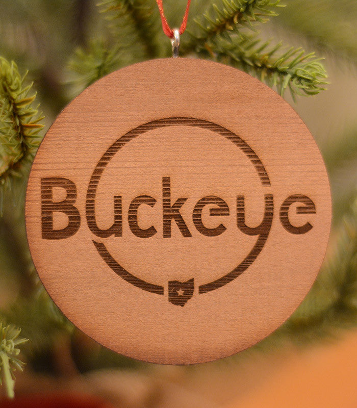 Buckeye Ornament