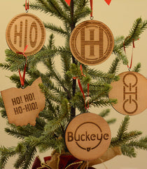 Ho-Ho-Ho-hio Ornament